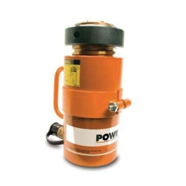 Hydraulic Cylinder, Locking Collar, Series: RL Series, 10 in Stroke Length, 430 ton Maximum Force, Function: Single Acting/Load Return, 5 deg Swivel, 86.59 sq-in Effective Area Clamped, 865.9 cu-in Oil Capacity Clamped, 31-1/8 in Extended Height, 21-
