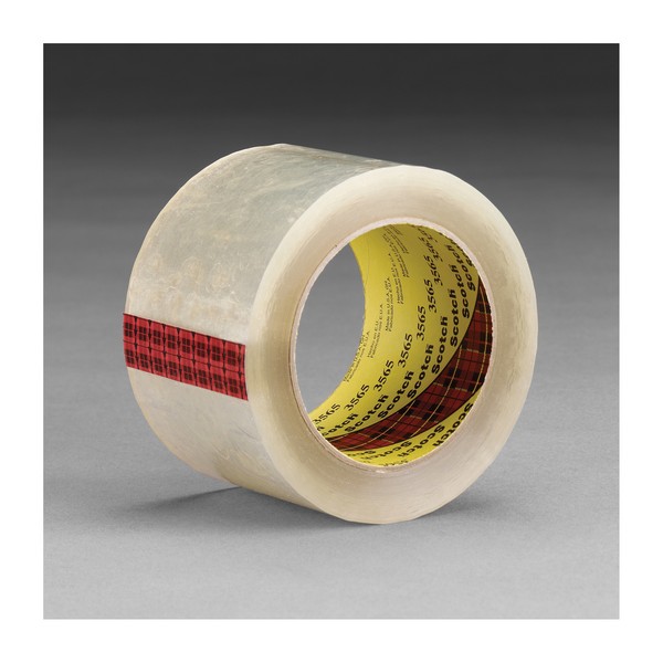 Label Protection Tape, 109.36 m Length, 4.72 Inch Width, 1.9 mil Thickness, Clear, Hot Melt Synthetic Rubber Resin Adhesive, Polypropylene Backing, 22 in-lb Tensile Strength, Elongation at Break: 1.6, Resistance Properties: Abrasion/Moisture/Nicks/Scuf