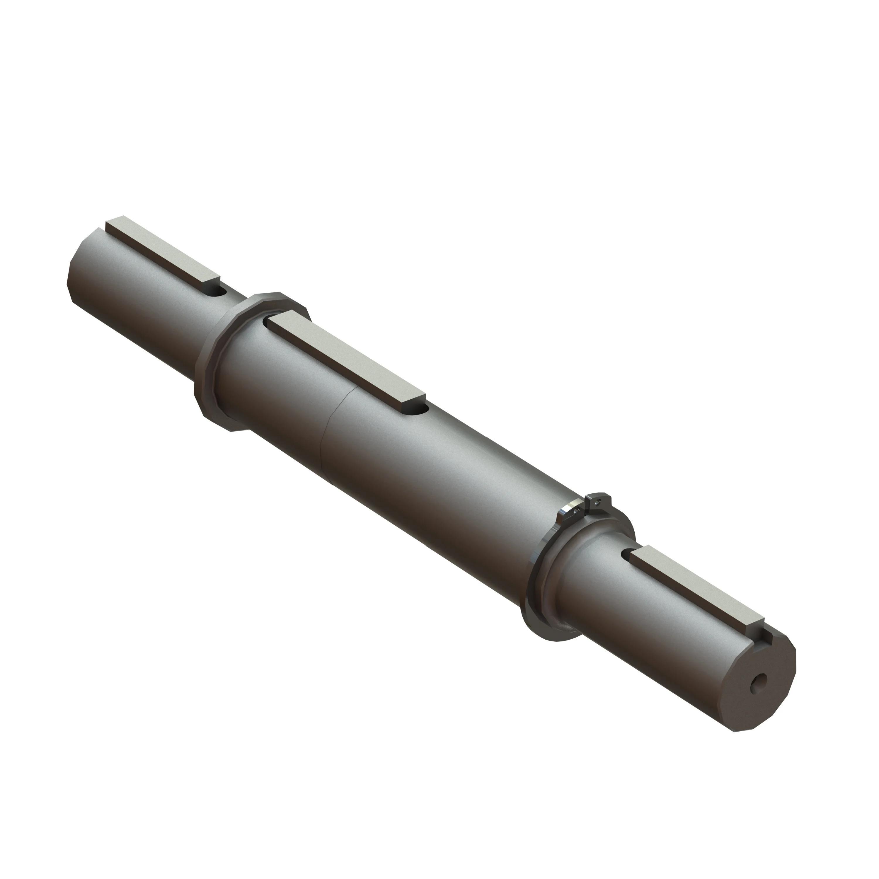 Plug-In Shaft Kit, Double Extended, For Use With: HERA® Model HERA35 Size 18 Cast Iron Helical-Hypoid Reducer and High Efficiency Right Angle Gear Drive, Specifications: 7/8 Inch Diameter Shaft, Steel