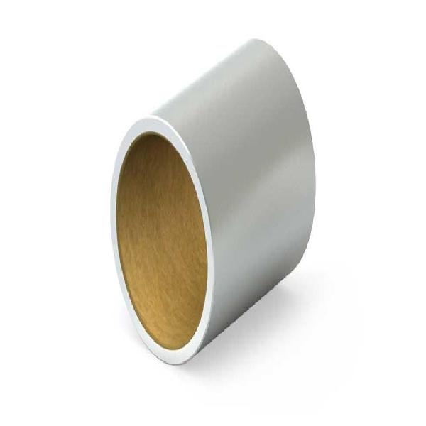 Sleeve Bearing, Frelon GOLD Liner, Series: PS, 1/2 in Bore, 3/4 in OD, 0.75 in Width, 1098 lb Load, -400 to 400 °F, 3000 psi Maximum, 300 sfm Maximum Velocity, 20000 psi x ft/min Maximum PV, Aluminum Alloy Bearing