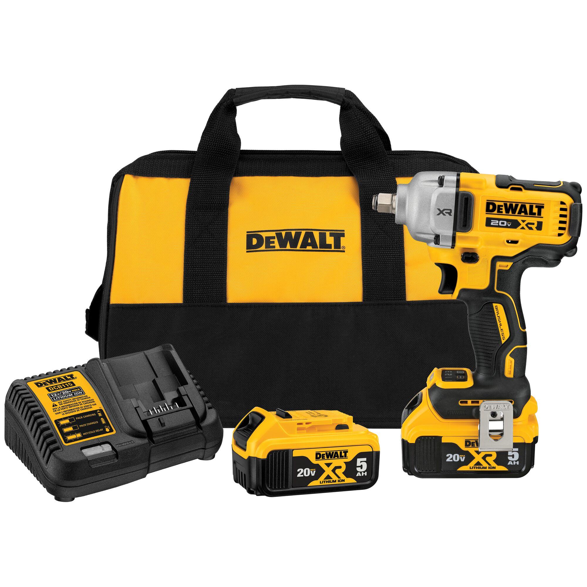 20V 1/2" Impact Wrench Kit