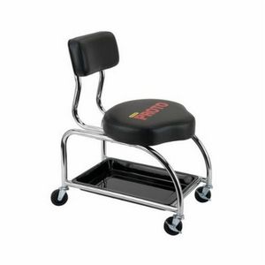 Tool Trolley, Heavy Duty, 300 lb Capacity, 16 in Length, 16 in Width, 18 in Height, Industrial Caster, 3 in Caster, 4 Wheels, Tubular Steel Frame