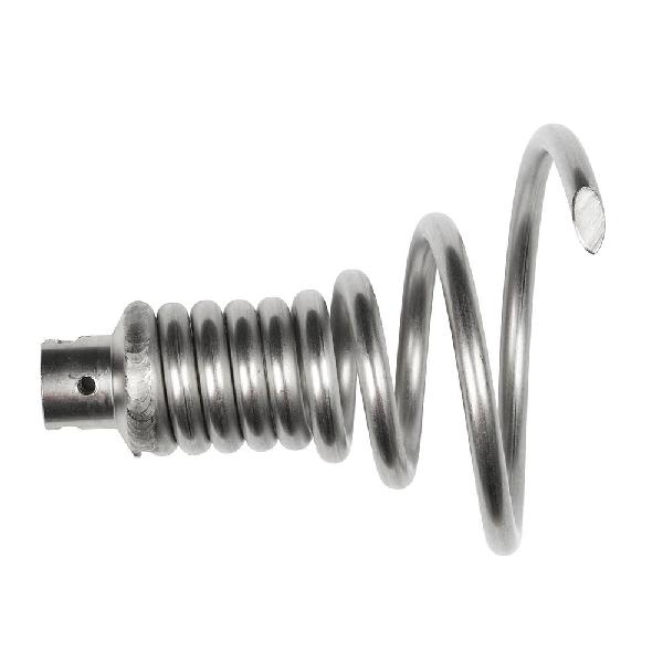 M18 Funnel Auger, 3 in L Size, For Use With: M18 2871-22 Sewer Sectional Machine or Other Professional Drain Cleaning Machines and 7/8 in Sectional Cable, Steel, Plating