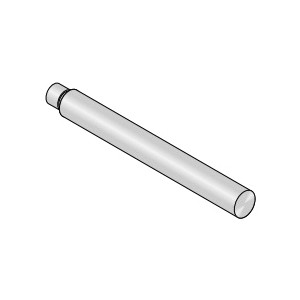 Adjusting Rod, For Use With: VG-019-12/VG-020-01 Rod Ends, Stainless Steel, Polished, 1/2 Inch Diameter x 3 Inch Length