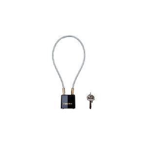 Cable Gun Lock, Keyed Different, Braided Steel, 1-5/16 in W Dimensions