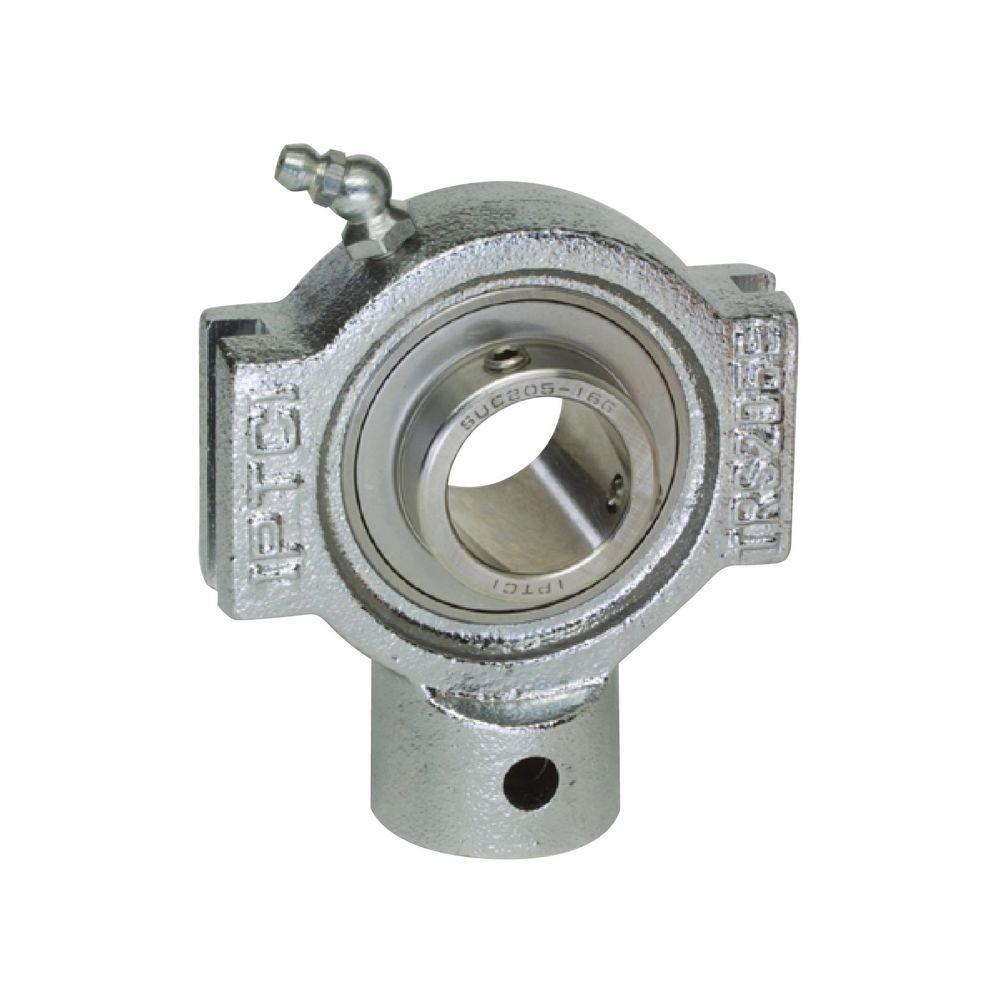 Take Up Ball Bearing, Standard, Series: CUCSTRS, 1.43 in Bore, 114 mm Length, 43 mm Width, 105 mm Height, Chrome Coated Bearing