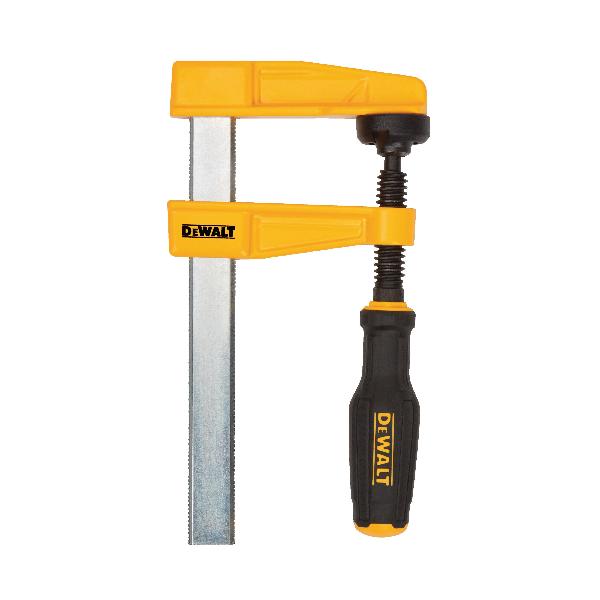 Bar Clamp, 330 lb Clamping, 2 in Throat Depth, Ergonomic Handle