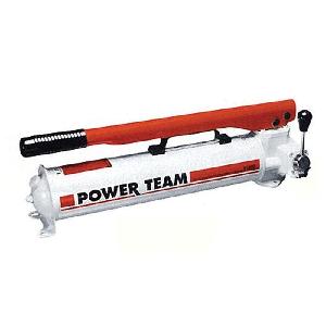Hydraulic Pump, Manually Operated 2-Speed, Series: P Series, 152 cu-in Tank, Oil Fluid, 325 to 10000 psi Pressure, 3/8 in NPTF Port, 22-3/4 in Overall Length, 3-7/8 in Overall Width, 7-3/4 in Overall Height