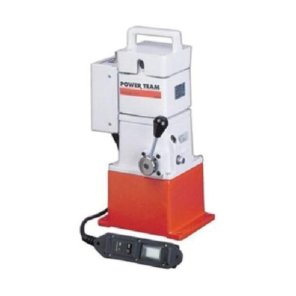 Electric Hydraulic Pump, Portable Single Acting, Series: PE18, 2 Stage, 104 cu-in Reservoir, 1/2 hp, 18 cu-in/min Flow Rate, 0 to 10000 psi Pressure, 220 VAC, 10.2 A, 50 Hz Frequency, 12000 rpm Speed, 7 in Overall Length, 12-1/4 in Overall Width, 16