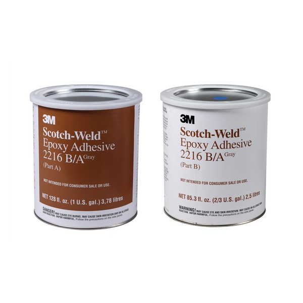 Epoxy Adhesive, 2-Part Part, Kit Container, 1 gal Container, Epoxy Base