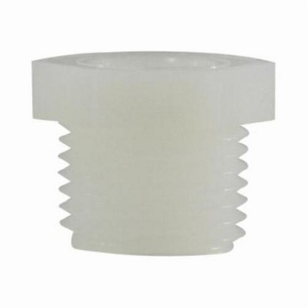 Hex Bushing, Bushing, 2 x 1 Inch Nominal, 125 psi, Nylon, White, -40 to 200 °F