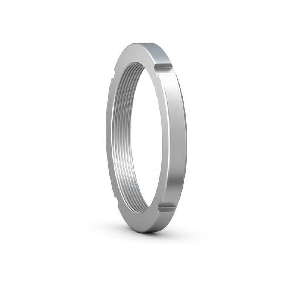 Locknut, 1.967-18 Inch Thread Size, 2-11/16 Inch Outside Diameter, 1/2 Inch Width, Steel