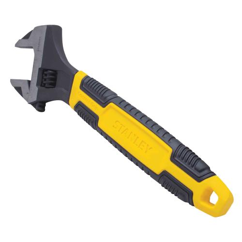 Adjustable Wrench, Non-Insulated, Standard Wrench Type, 1-1/2 in Wrench Opening, 12 in Overall Length, 3/4 in Jaw Width, 15 deg Head, I-Beam Handle, Forged Alloy Steel Body, Yes Tether Ready, ANSI Specified Specifications Met, Yes Measurement Scale I