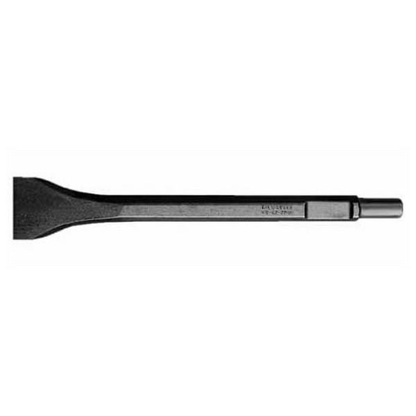 Scaling Chisel, 3 in Blade Width, 12 in Overall Length, 3/4 in, 21/32 in Shank, Hex/Round/Spline Shank, Forged High Grade Steel