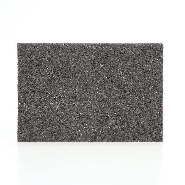 Hand Pad, 9 Inch Length, 6 Inch Width, Ultra Fine Grade, Silicon Carbide Abrasive, Gray Pad Color, Applicable Materials: Aluminum, Cobalt, Fiberglass, Gelcoat, Nickel Alloy, Plastic, Soft Composite, Solid Surface and Stainless Steel