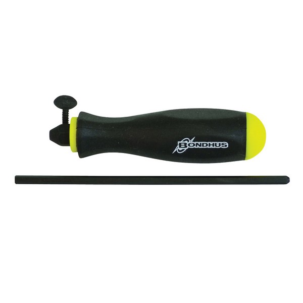 Hex Driver, Adjustable, Imperial System of Measurement, 5/64 Inch Tip, 3 Inch Arm Length, 7 to 9.9 Inch Overall Length, Hex End, Standard Hex Fastener, Comfort Grip Handle, Protanium® High Torque Steel Blade