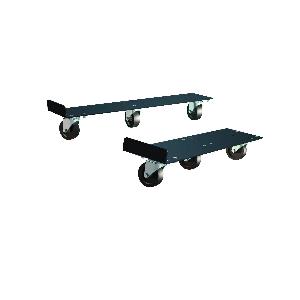 Cabinet Mover, For Use With: 30 and 45 gal 30 min/90 min Safety Cabinet, 1012 lb, 3.54 in H x 5.51 in W x 23.62 in D, Steel, Black