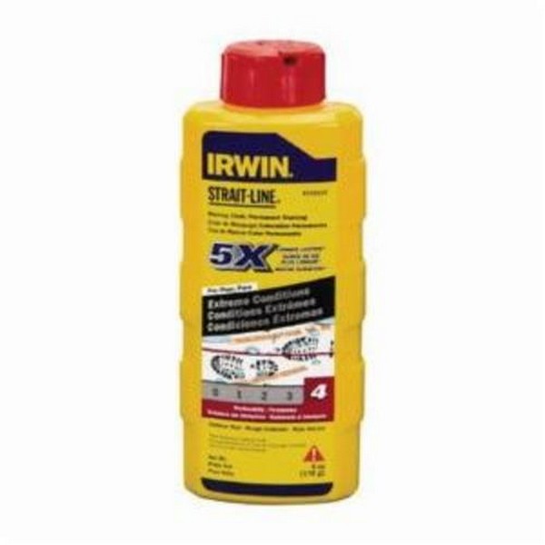 Marking Chalk, Permanent Staining, Crimson Red, 6 oz Capacity, Squeeze Bottle Package Type, Odorless Odor/Scent