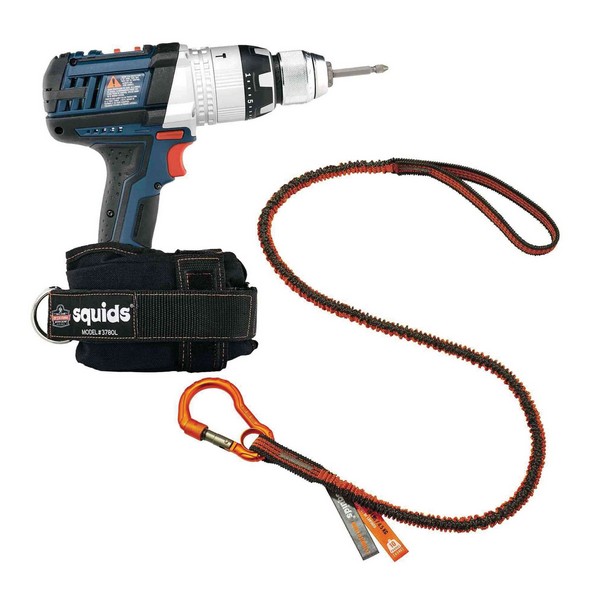 Wrist Lanyard Tethering Kit, Series: 3192, 5 Piece, For Use With: Pull-On Wrist Lanyard, Black