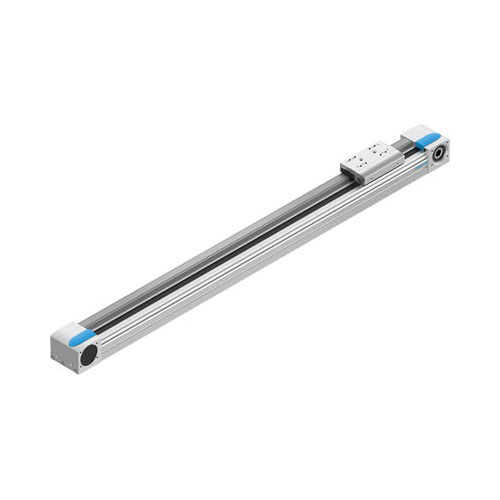 Spindle Axis, Electromechanical Linear Drive, Series: EGC, 800 mm Maximum Stroke, 5 m/s Maximum, 100 % Duty Cycle, Toothed Belt Drive, Wrought Aluminum Alloy, Anodized, 82 mm D x 76.5 mm H Dimensions