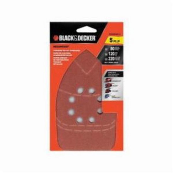 MEGA Sandpaper Sheet, 4-3/8 Inch Length, 6 Inch Width, Aluminum Oxide Abrasive, Paper Backing, Applicable Materials: Paint and Varnish