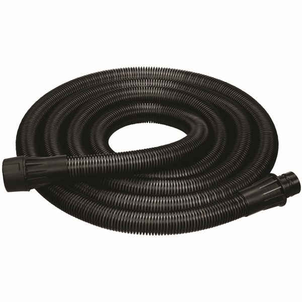Replacement Hose, 1-Piece, 1-1/4 in, 15 ft Hose Length, For Use With: DWV012 Dust Extractor, Plastic, Black