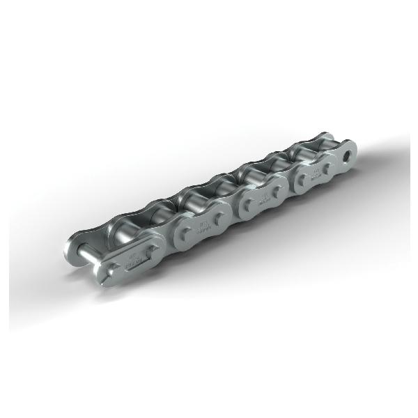 Riveted Roller Chain, 3/4 Inch Pitch, 60NP Chain, 1-Strand, Nickel Plated