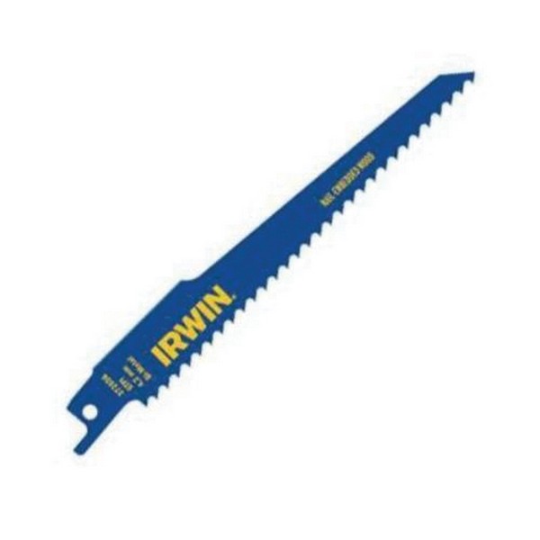 Reciprocating Saw Blade, Heavy Duty, Series: Linear Edge, 12 in Length, 3/4 in Width, 0.05 in Thickness, 6, Patented Teeth, Bi-Metal Cutting Edge, Bi-Metal Body, Applicable Materials: Wood, Composition Materials and Plastic