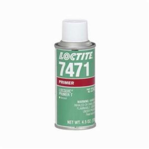Adhesive Primer, 1-Part Very Low Viscosity, Series: Primer T™ SF 7471™, Aerosol Can Container, 4.5 oz Container, 70 s Drying, Amber to Yellowish, 0.79530000000000001 Specific Gravity, 106 g/L VOC, 2 cPs at 77 deg F Viscosity, Applicable Materials: Me
