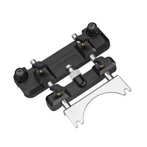 Track Saw Router Adapter, For Use With: DWS520K Track Saw Kit, Porter-Cable (690 and 890 Series) Router, Black, 13-1/2 in L x 5-1/5 in W x 1-3/4 in H