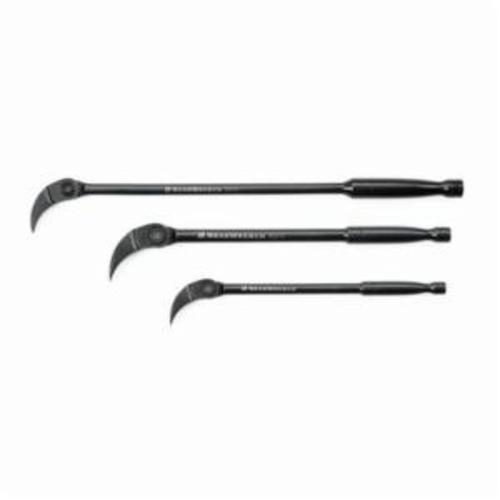Pry Bar Set, Lengths Included: 8 Inch, 10 Inch, 16 Inch, 3 Piece, Specifications: 6 Inch Width, Cold Rolled Steel, Black Oxide Finish