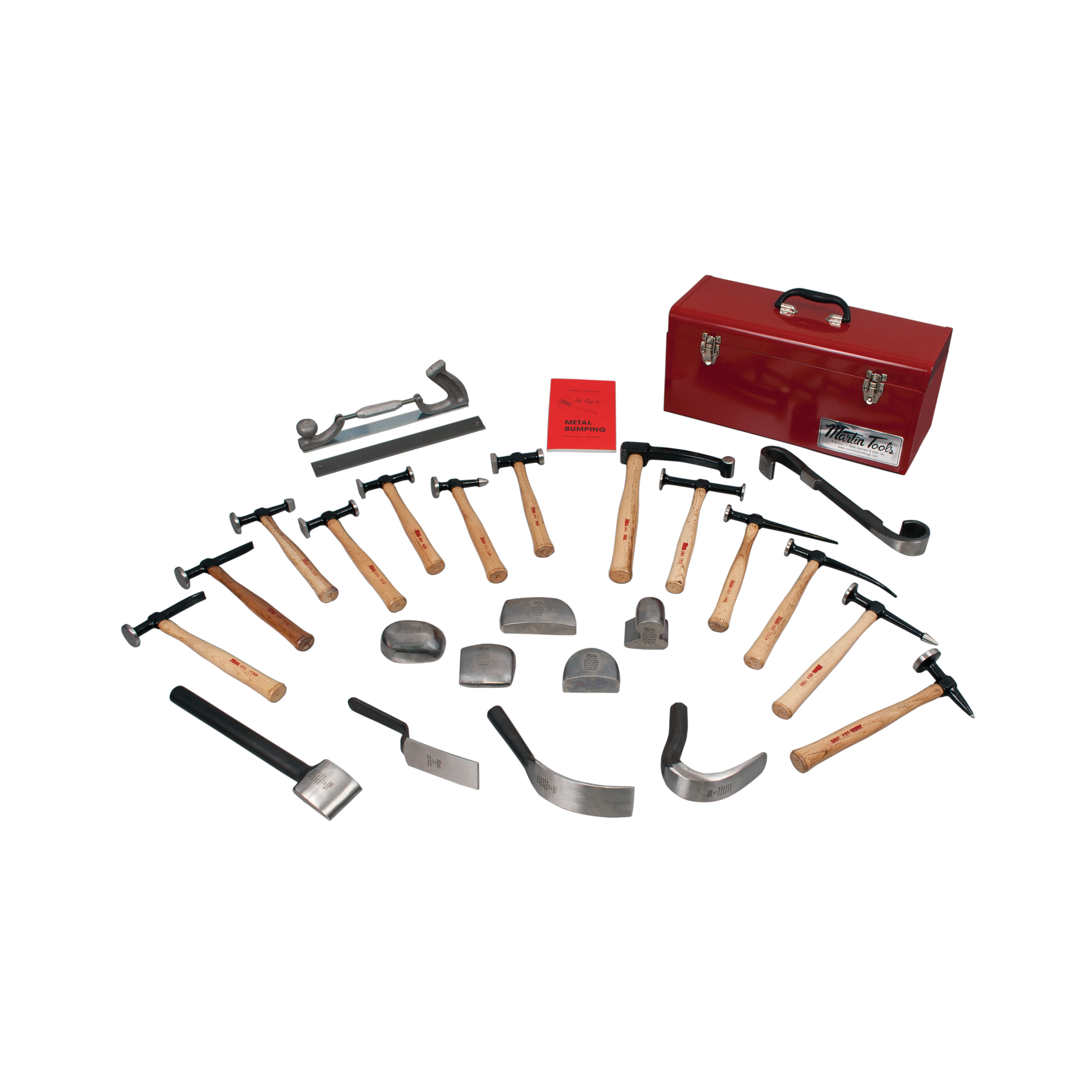 Body and Fender Repair Tool Set, 25 Piece, Steel