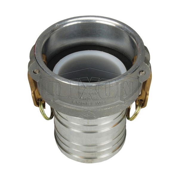 Coupling, Type-C, Specifications: Coupler x Hose Shank with UHMW Insert, Aluminum