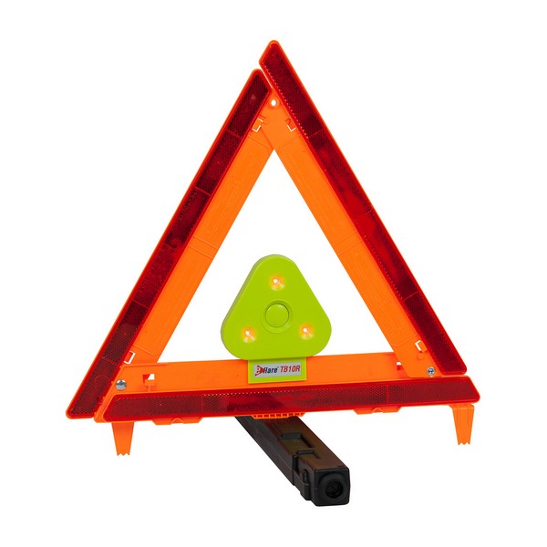 Safety and Emergency Beacon, Flashing, Series: 939-TB10, LED Lamp, Red, 160 fpm Flash, <gt/>20 hr Average Life, ABS Plastic Housing Material, AA Alkaline Battery Power Source, 4 in H x 4-1/2 in W Dimensions