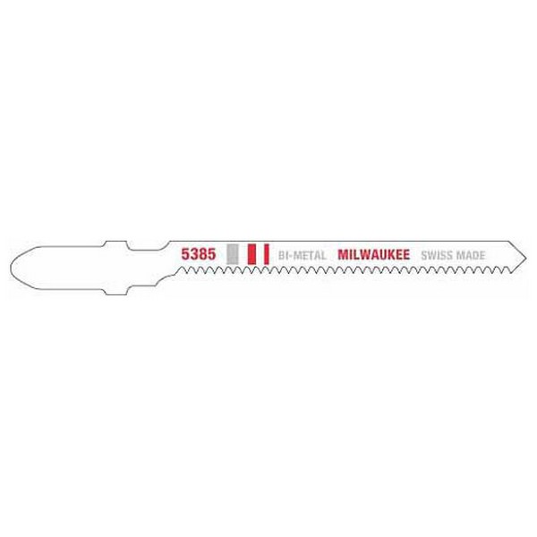 Jig Saw Blade, Heavy Duty, 3 in Length, 3/16 in Width, 20 TPI, Taper Ground Teeth, T-Shank Shank, Bi-Metal Cutting Edge, Bi-Metal Body, Applicable Materials: Plastic and Wood