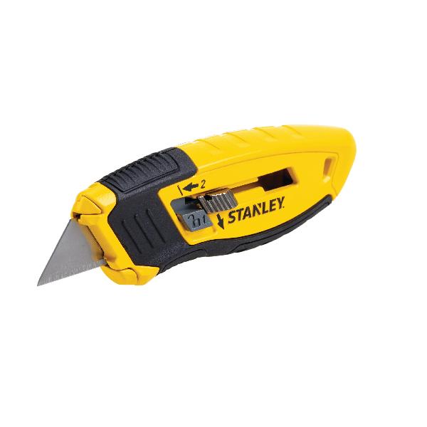 Utility Knife, Retractable, Blades Included: 1, Replaceable Blade: 11-921, Control Grip Handle, 2 Sections