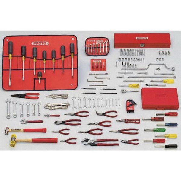 Master Tool Set, Small, 1/4 in Drive, 131 Piece, For Use With: 5/64 to 3/4 in Fastener, Box Tool Storage Type, Yes Tool Storage Included, ANSI Specified Specifications Met