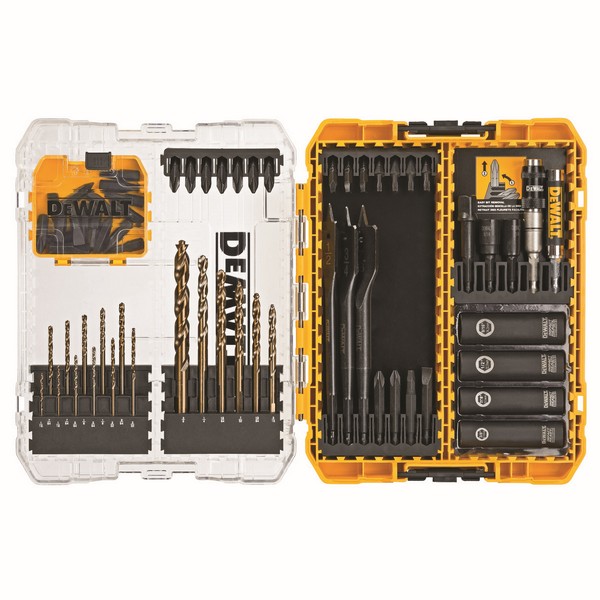 Screwdriver Bit Set, Contractor Standard, 65 Piece