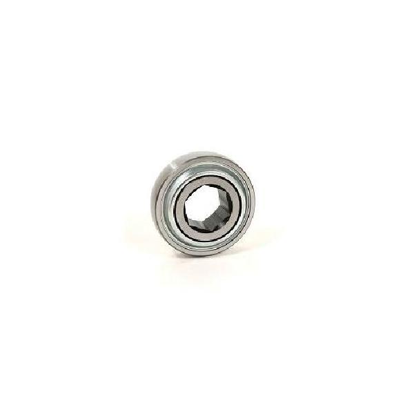 Radial Agricultural Ball Bearing, Hex Bore, Spherical Bearing, 1-1/2 in Bore, 90 mm Outside Diameter, 1.1811 in Width, 52100 Steel Bearing, -20 to 212 °F
