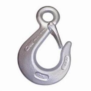 Sling Hook, Series: Herc-Alloy®, 4300 lb, 80/100 Grade, Eye Attachment, 9/32 in, Steel Alloy, Gray, For Use With: Herc-Alloy® 800/1000 Series Chains