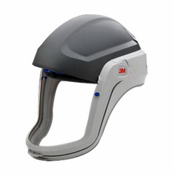 Respirator Helmet, Universal Size, 6-Point Suspension, For Use With: Powered Air Purifying and Supplied Air Respirator System, Gray