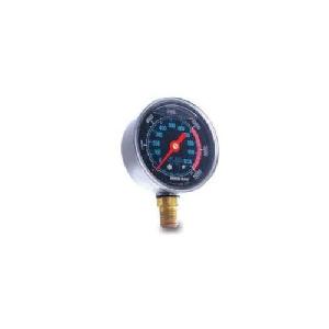 Hydraulic Pressure Gauge, Analog Heavy Duty Standard, 0 to 10000 psi, 1/4 in NPT, 2-1/2 in Dial Diameter, Liquid Filled: Silicone, Stainless Steel Case