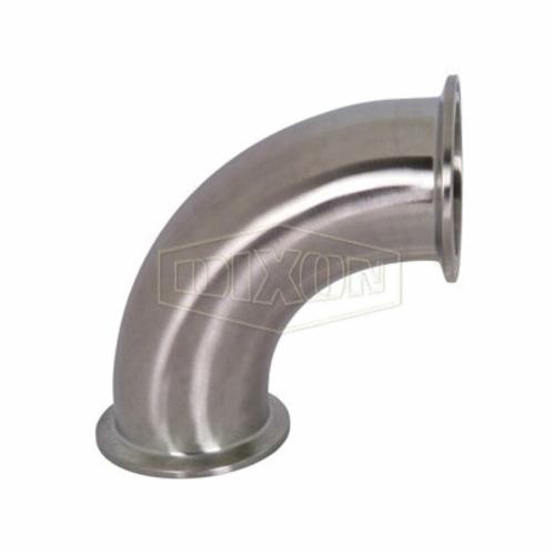 Clamp Elbow, 90° Elbow, 1 in Nominal, 304 Stainless Steel