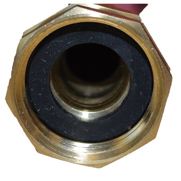 Contractor's Water Hose, 3/4 in Nominal, Male x Female End Style, 50 ft Length, 150 psi Working, -40 to 190 deg F, EPDM Cover/Tube, Black