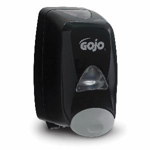 Foam Soap Dispenser, Manual, Series: FMX-12™, 1250 mL Capacity, 6-3/16 in Overall Length, 5-1/8 in Overall Width, 9-3/4 in Overall Height, Wall Mounting, Plastic, Glossy, Black