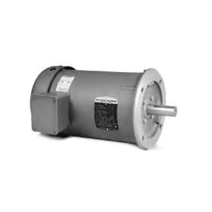 AC Motor, 1 HP, 230/400 VAC, 3.1/1.8 A, 50 Hz Frequency, 3 ph, 1440 RPM Speed, 1 Speed, Totally Enclosed Fan Cooled Enclosure, 56C Frame, 5/8 in Shaft, Reversible Rotation, 1.15 Service Factor, Ball Bearing, 3.66 ft-lb Torque, Footless Mounting, 40 C, Insulation Class: Class F, Steel, 12.23 in L x 10.26 in W Dimensions