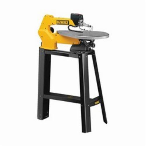 Scroll Saw Stand, Series, For Use With: DW788 Scroll Saw, Specifications, Metal, Finish, Yellow, Dimensions
