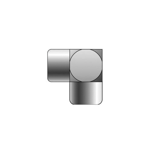 Hydraulic Elbow Adapter, SAE to SAE, Series: G60, 1/2-14 Nominal, Female NPTF, 90°, Import