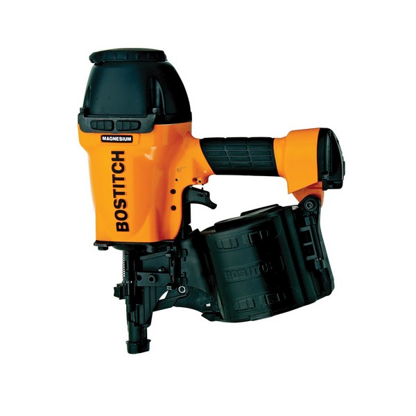Framing Nailer, High Power Pneumatic, Tool/Kit: Tool, 0.099 to 0.131 Inch Diameter x 2 to 3 1/2 Inch Length Fastener, Coil/Wire Collation, 15 °Collation, 300 Magazine, Bottom Load Loading, Contact/Sequential Actuation Trigger, 7.8 cfm Air Flow, 120 PSI Air