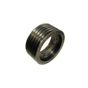 Stock Sheave, Bolt-On Bore, 6-1/2 Inch Outside Diameter, 5 Grooves, 2.31 Inch Face Width, 11D Bushing, 2.31 Inch Overall Length, For Use With: 3V-Cross Section V-Belts, Iron, Gray